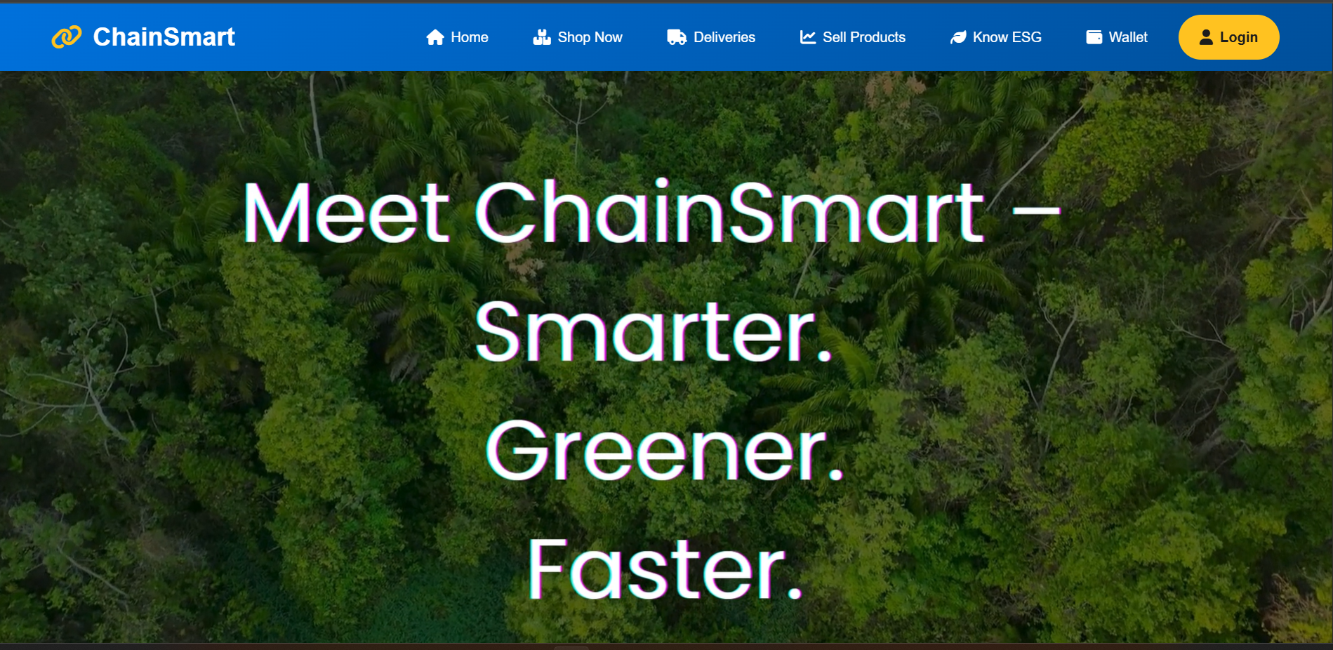 Chain Smart - Sustainable Supply Chain